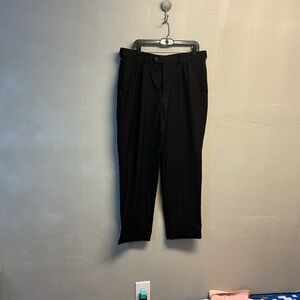 George Men's Black Pants Size 36x32. 0148
